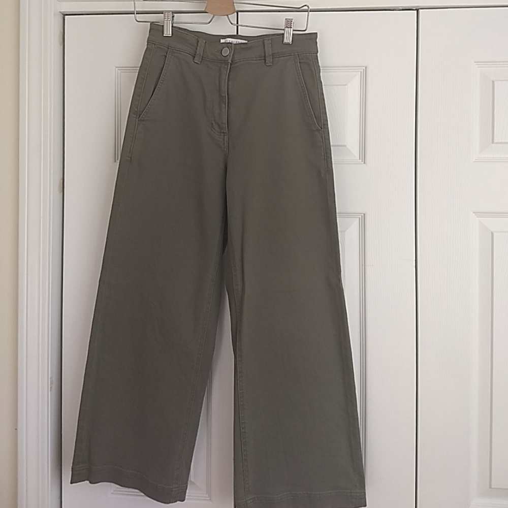 Everlane Wide Leg Crop, Size 4
